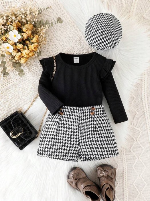 Dwukolorowy trzyczęściowy zestaw (18-24M)