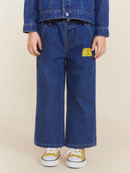 Proste jeansy kieszenie (6L)