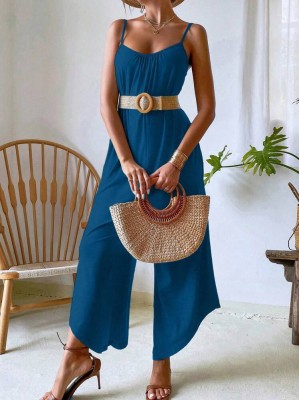 Casualowy kombinezon ramiączka (M)