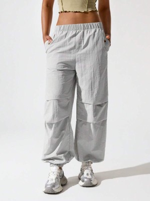 Szare spodnie kieszenie (M)