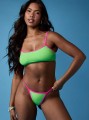 Neonowe zielone bikini kąpielowe (L)