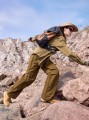Khaki koszula wierzchnia kieszenie (M)