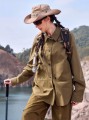 Khaki koszula wierzchnia kieszenie (M)
