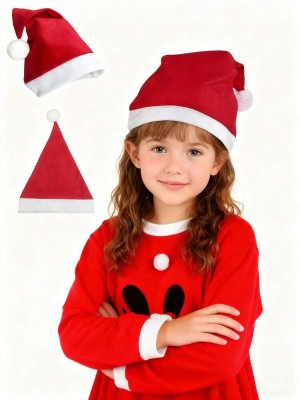 2pack czerwone czapki świąteczne