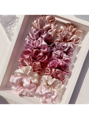 Kolorowe gumki do włosów 16 sztuk