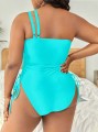Turkusowy strój kąpielowy (4XL)