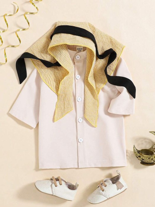 Beżowy zestaw trzyczęściowy (3-6M)