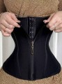Czarny wyszczuplający gorset (XL)