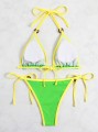 Wiązane bikini dwuczęściowe (S)