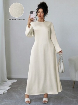 Ecru sukienka zamek (2XL)