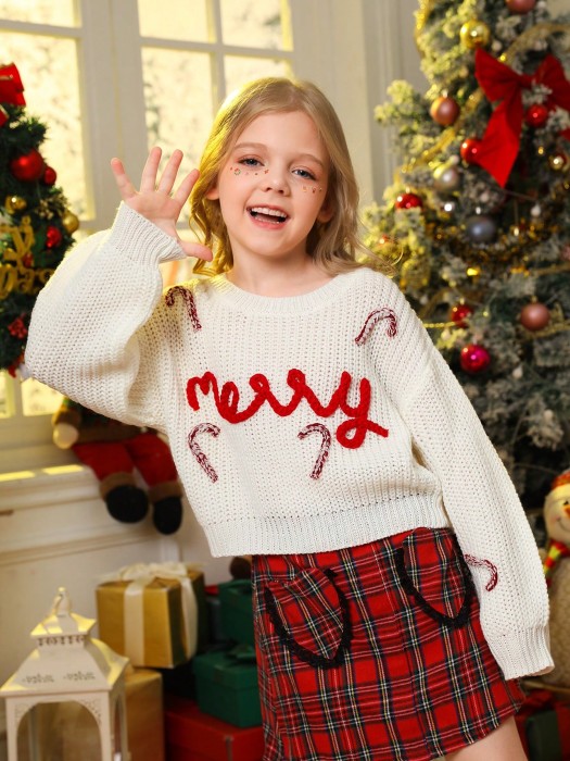 Pleciony sweter ecru (6L)