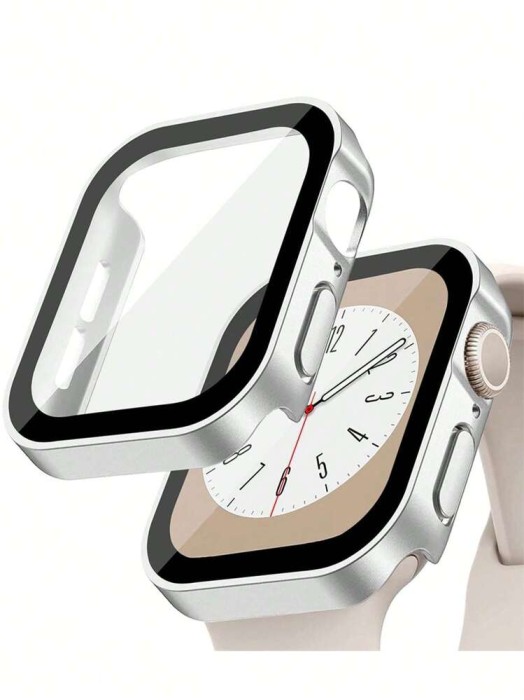 Srebrne etui do Apple Watch 45mm