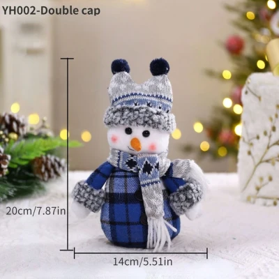 Dekoracja świąteczna bałwan