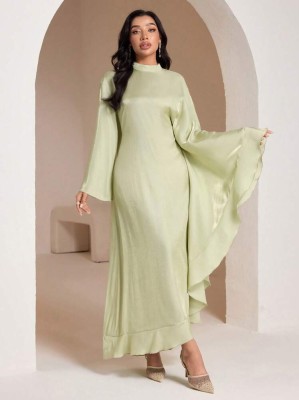 Zielona asymetryczna sukienka (XL)