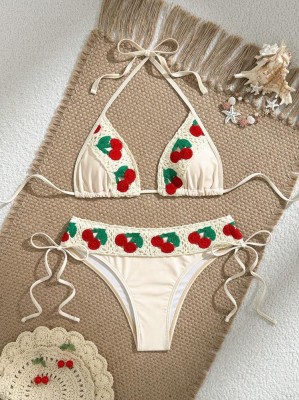 Dwuczęściowe bikini hafty (M)