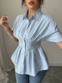 Taliowana koszula paski (XL)