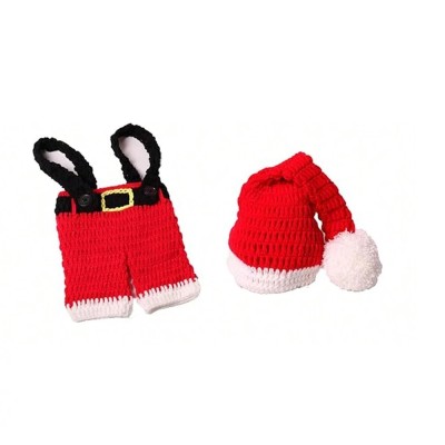 Dzianinowy świąteczny zestaw (0-3M)