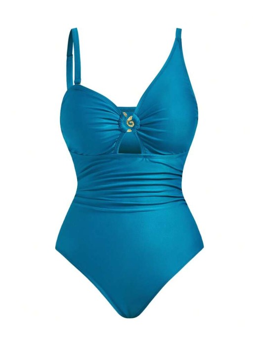 Turkusowy strój jednoczęściowy (3XL)