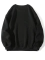 Czarna bluza nadruk (3XL)