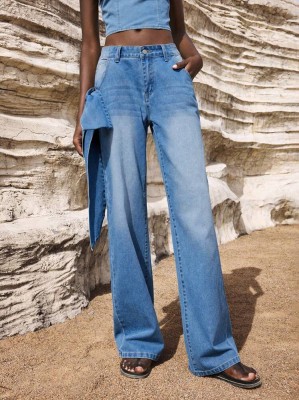 Jeansowe spodnie kokarda (30)