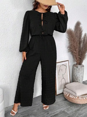 Czarny kombinezon wiązania (4XL)