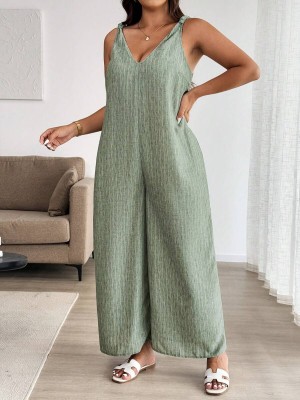 Szałwiowy kombinezon wzór (3XL)