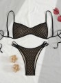 Dwukolorowe bikini kąpielowe (S)