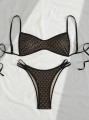 Dwukolorowe bikini kąpielowe (S)