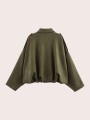 Khaki kurtka oversize (L)