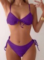 Fioletowa bikini kąpielowe (L)