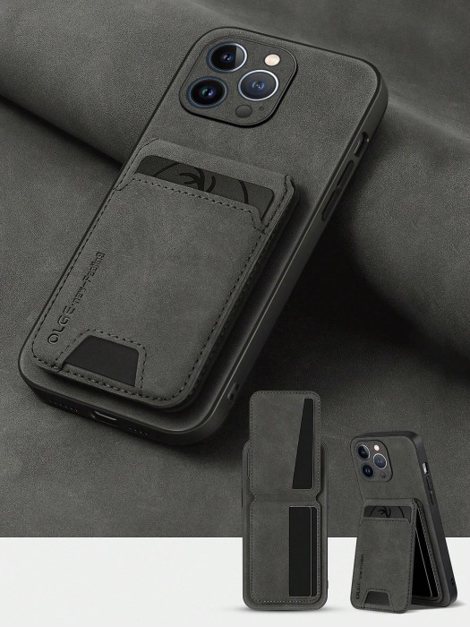 Grafitowe etui iPhone 15 Pro Max