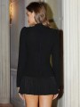 Czarna sukienka cut out (XS)