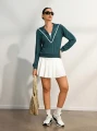 Zielona bluza zamek (XL)