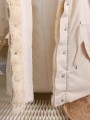 Ecru kurtka parka kaptur (6L)