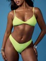 Żółte bikini kąpielowe (XL)