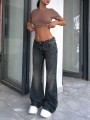 Niebieskie jeansy dzwony (34)