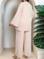 Elegancki morelowy zestaw (2XL)