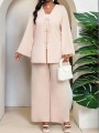 Elegancki morelowy zestaw (2XL)