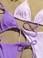 2pack prążkowane bikini (M)