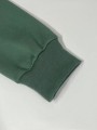 Zielona luźna bluza hafty (S)