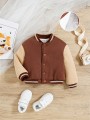 Dwukolorowa kurtka bomber (12-18M)