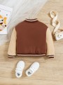 Dwukolorowa kurtka bomber (12-18M)