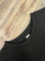 Czarny t-shirt długi rękaw nadruk (11L)