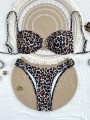 Dwuczęściowe bikini wzór zwierzęcy (L)