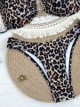 Dwuczęściowe bikini wzór zwierzęcy (L)