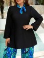 Kolorowe burkini wzór (1XL)