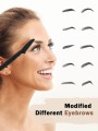 Czarne trymery do brwi 3pack