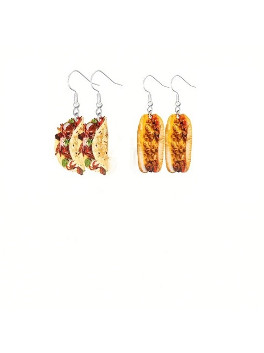 2pack wiszące kolczyki