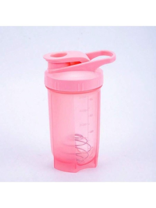 Różowy plastikowy shaker
