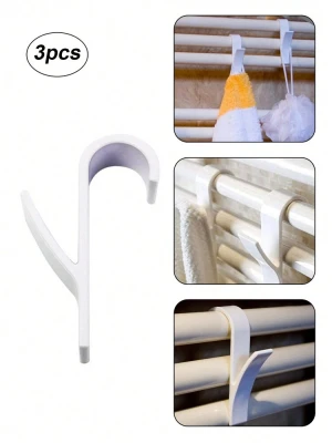 Ecru wieszak na grzejnik 3 sztuki